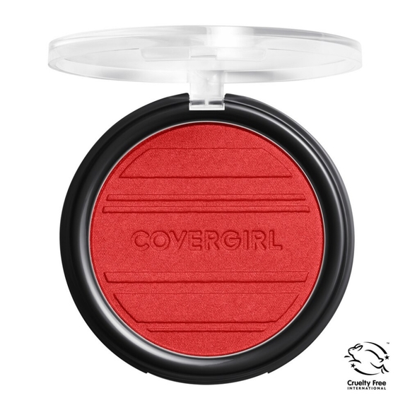 *3/15* NEW CoverGirl TrueBlend So Flushed High Pigment Blush Hot Frenzy 345 Red - Picture 2 of 10
